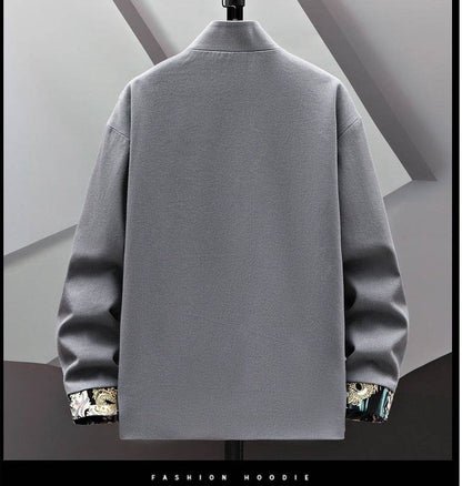 Buycenter Embroidered Chinese Coat - Stylish Buckle Design in Various Colors - Buy Center