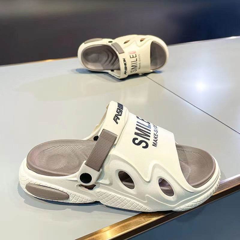 Men's Casual Lightweight Two-Way Sandals - Comfortable Non-Slip Fit - Buy Center