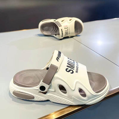 Men's Casual Lightweight Two-Way Sandals - Comfortable Non-Slip Fit - Buy Center