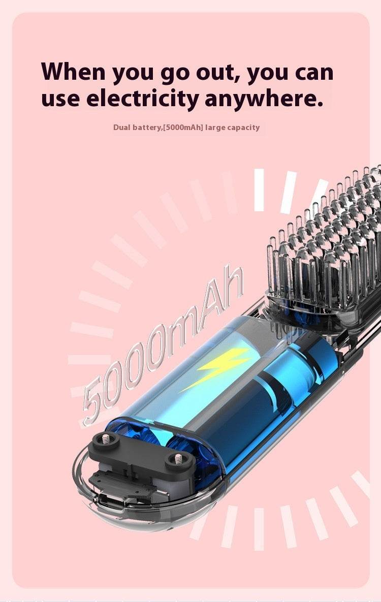 Portable Anion Straightening Comb - Wireless, Compact, Perfect for Style - Buy Center