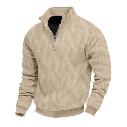 Buycenter Men's Loose-Fitting Pullover - Casual Long Sleeve Top - Buy Center