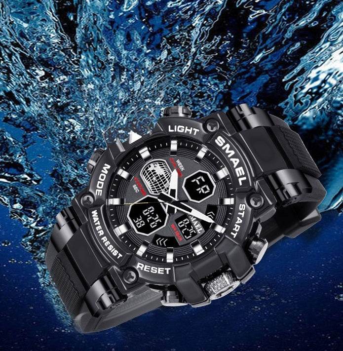 Buycenter Men's Waterproof Fitness Watch - 50M, 49MM Stylish Dial - Buy Center