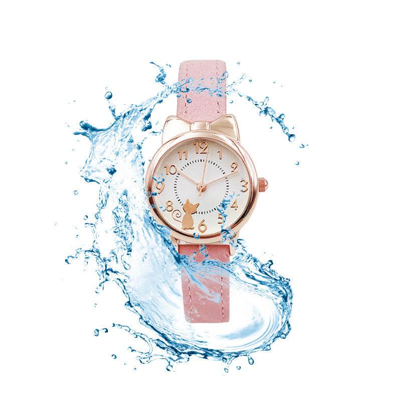 Stylish Girls Waterproof Quartz Watch - Trendy Design for Kids 2025 - Buy Center