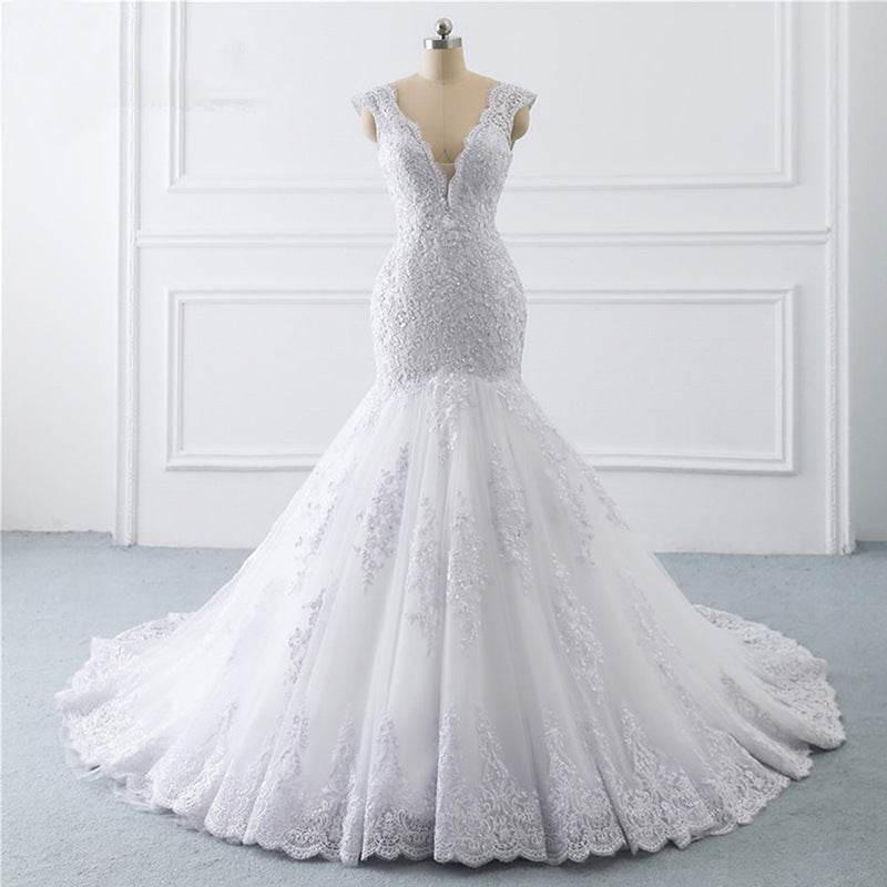 Luxury Mermaid Wedding Dress - Sexy Fishtail Design for Modern Brides - Buy Center