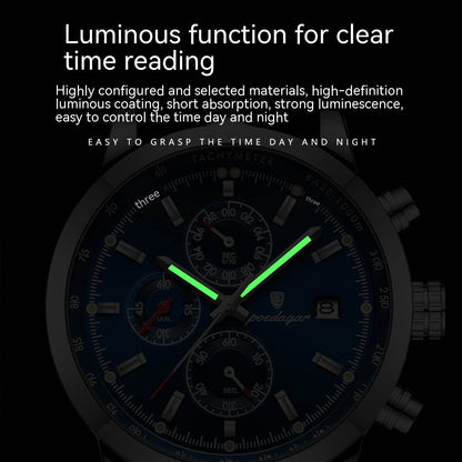 Multifunctional Waterproof Men's Quartz Watch - Stylish & Durable Design - Buy Center
