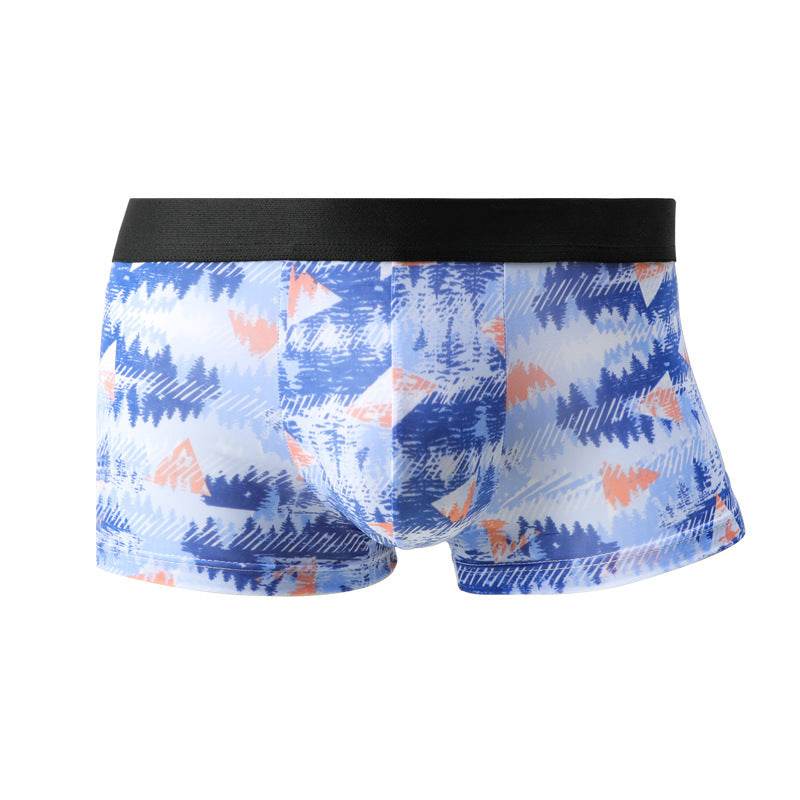 Men's Ice Silk Traceless Shorts - Breathable Summer Comfort Wear - Buy Center