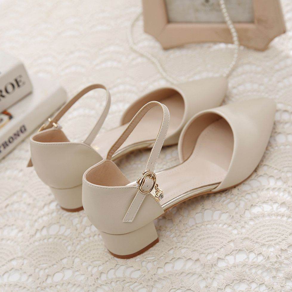 Buycenter Women's Closed Toe Work Shoes - Stylish Korean Pumps - Buy Center