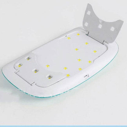 24W Portable Rechargeable Nail Lamp - UV/LED Nail Dryer for Quick Drying - Buy Center