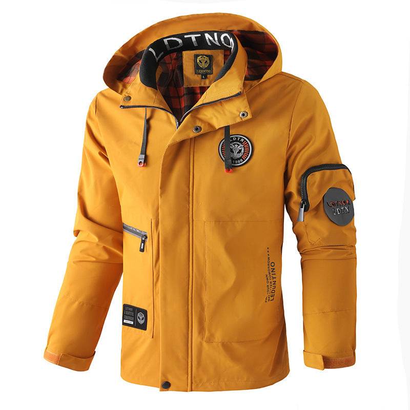 Stylish Men's Hooded Jacket - Casual Parka for All Occasions 2025 - Buy Center