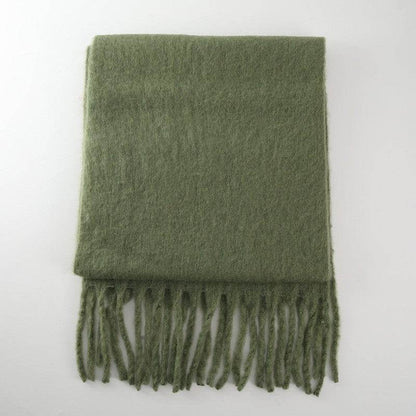 All-Match Cashmere-Like Tassel Scarf for Women - Warm & Stylish Accessories - Buy Center