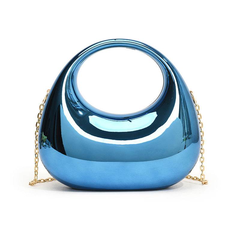 Small Acrylic Gold Handbag - Trendy Shoulder Bag for Daily Use - Buy Center