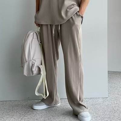 Buycenter Men's Summer Tank Top & Pants Set - Sleeveless Sportswear - Buy Center