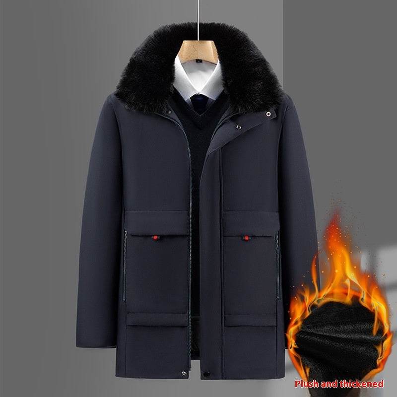 Classic Cotton-Padded Men's Jackets - Stylish, Lightweight for All Ages - Buy Center