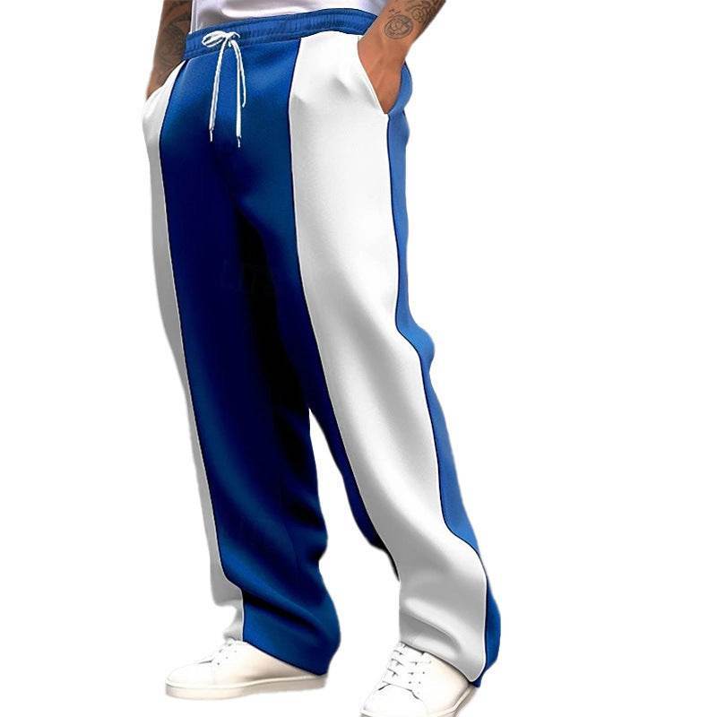 Men's Casual Loose Trousers - Comfortable Polyester Fiber Pants - Buy Center