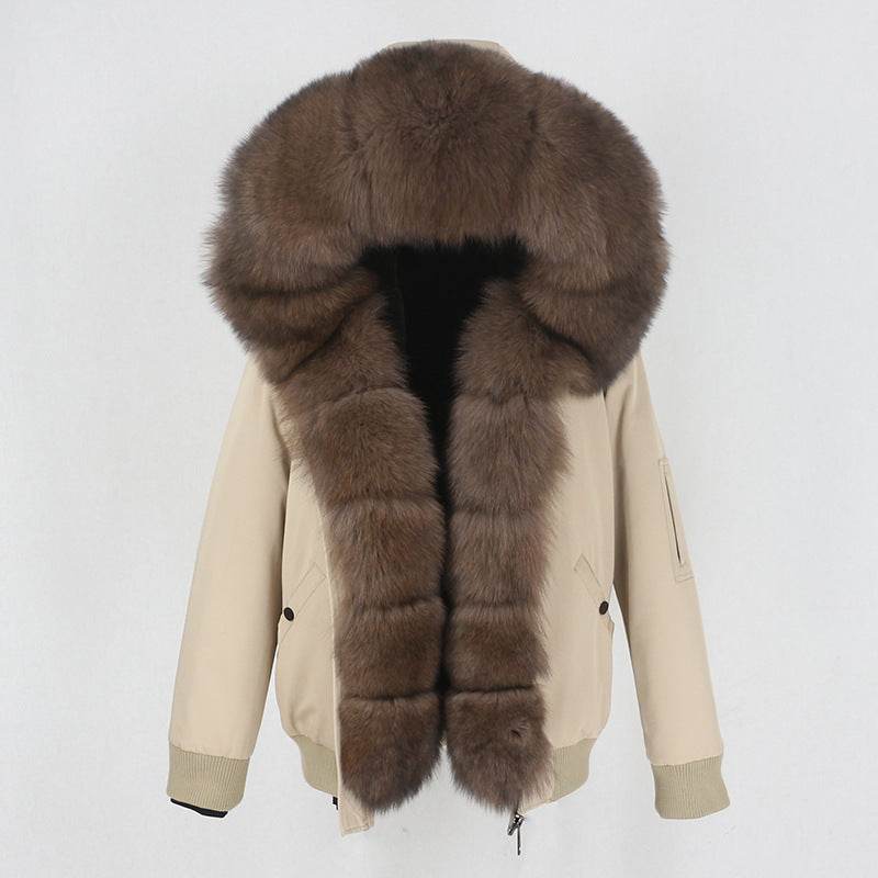 Buycenter Parka Jacket with Raccoon Fur Liner - Stylish Women's Outerwear - Buy Center