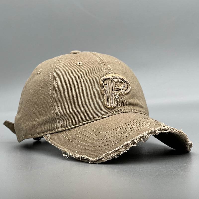 Buycenter Raw Edge Baseball Cap - Travel, Sun Protection & Breathable Fabric - Buy Center