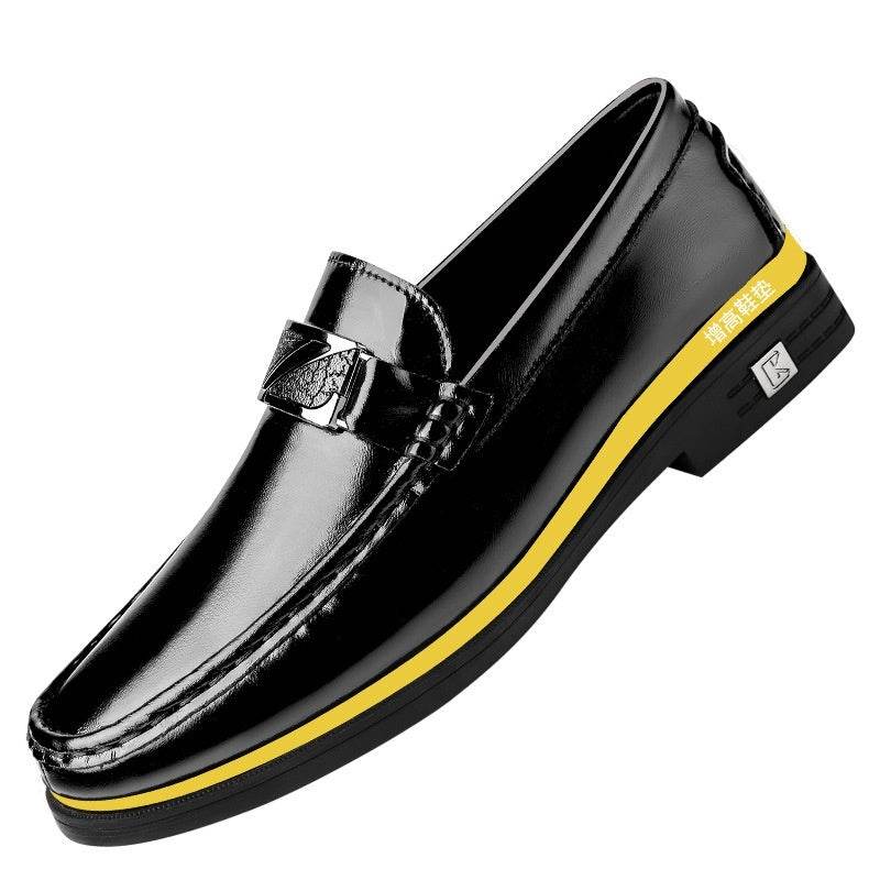 Genuine Cowhide Formal Shoes for Men - Stylish Height Increasing Insole - Buy Center