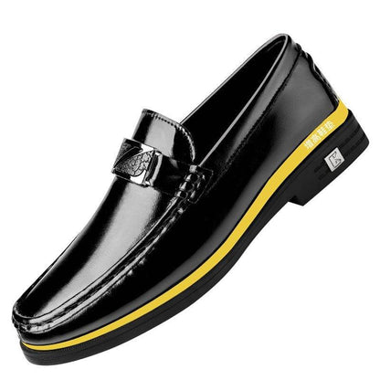 Genuine Cowhide Formal Shoes for Men - Stylish Height Increasing Insole - Buy Center