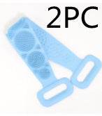 Premium Bath Towel Silicone Rubbing Back Towel - Double-Sided Comfort - Buy Center