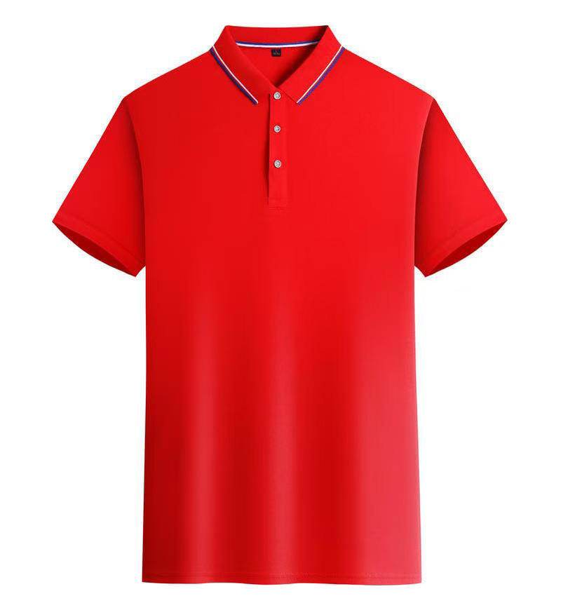 Short-Sleeved Business Polo Shirt - Asymmetric Fit in Multiple Colors - Buy Center