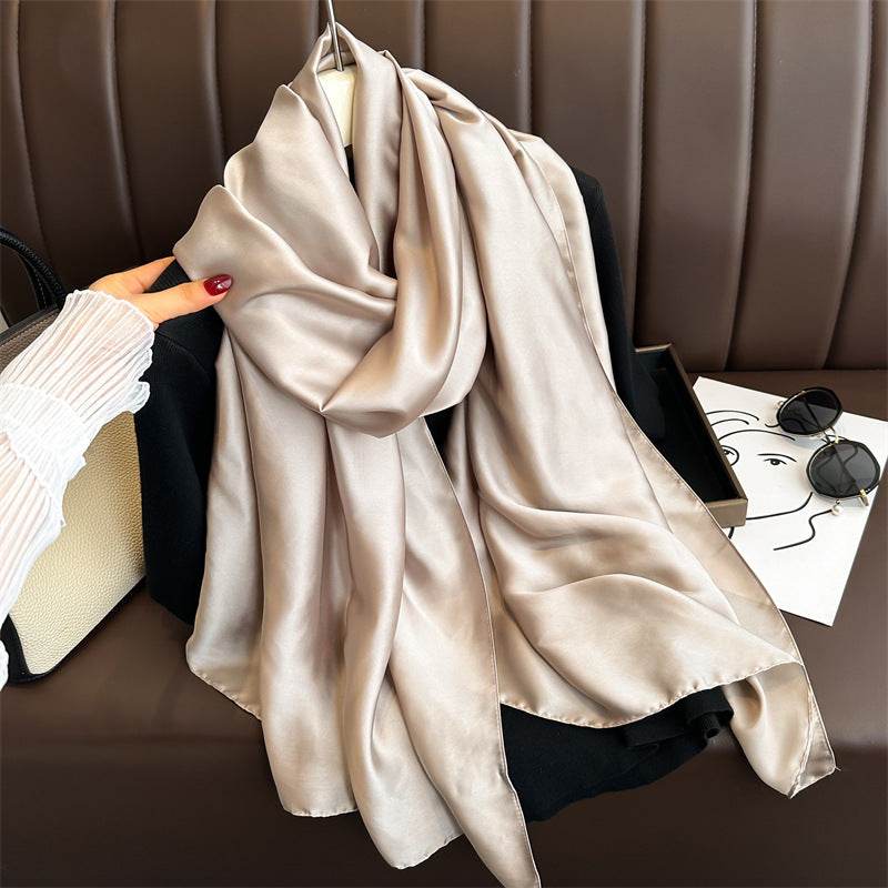 Pure Color Long Scarves - Women's Spring Autumn All-Match Accessory - Buy Center