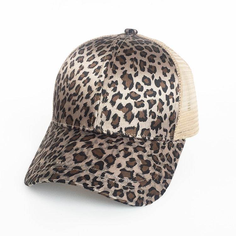 Buycenter Leopard Print Baseball Hat - Fashionable Sun Protection Cap - Buy Center
