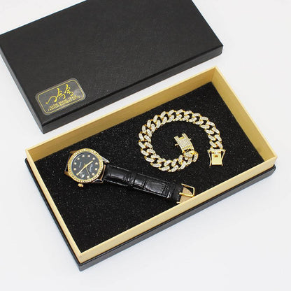 Elegant Couple Watch Suit - Stylish Men’s & Women’s Watches Gift Set - Buy Center