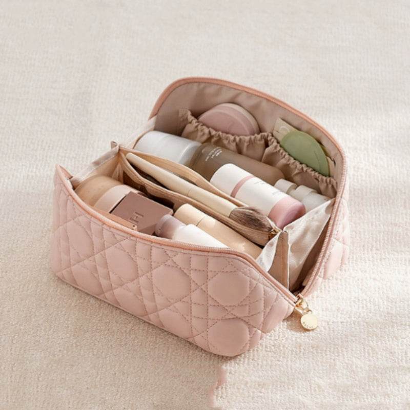 Portable Travel Makeup Bag - Stylish PU Leather for Professionals 2025 - Buy Center