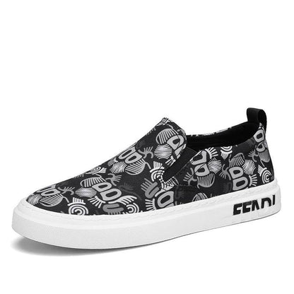 Stylish Canvas Lace-Up Round Toe Shoes - Trendy Spring & Autumn Footwear - Buy Center