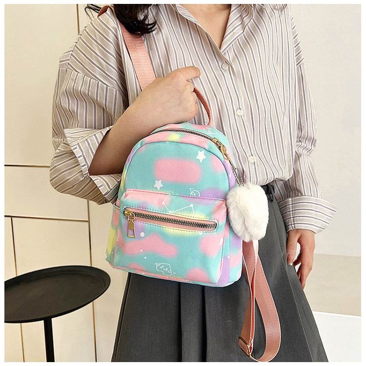 Large Capacity Nylon Backpack - Stylish Candy Colors for Boys 2025 - Buy Center