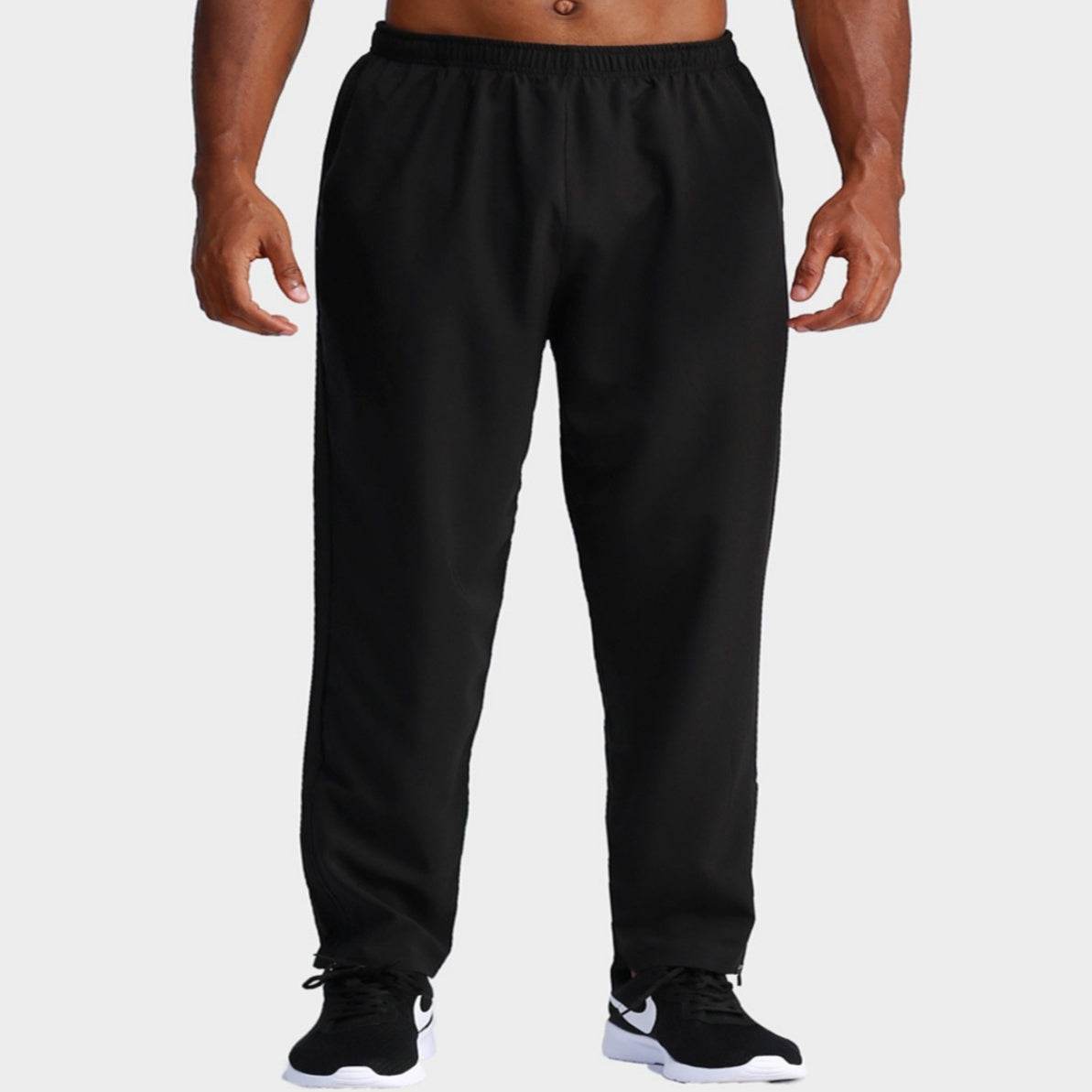 Men's Quick-Drying Basketball Pants - Loose Woven Sports Trousers - Buy Center