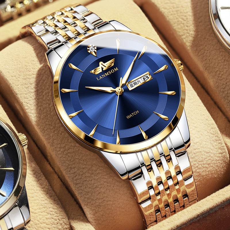 Buycenter Men's Automatic Watch - Waterproof, Stylish Calendar Design - Buy Center