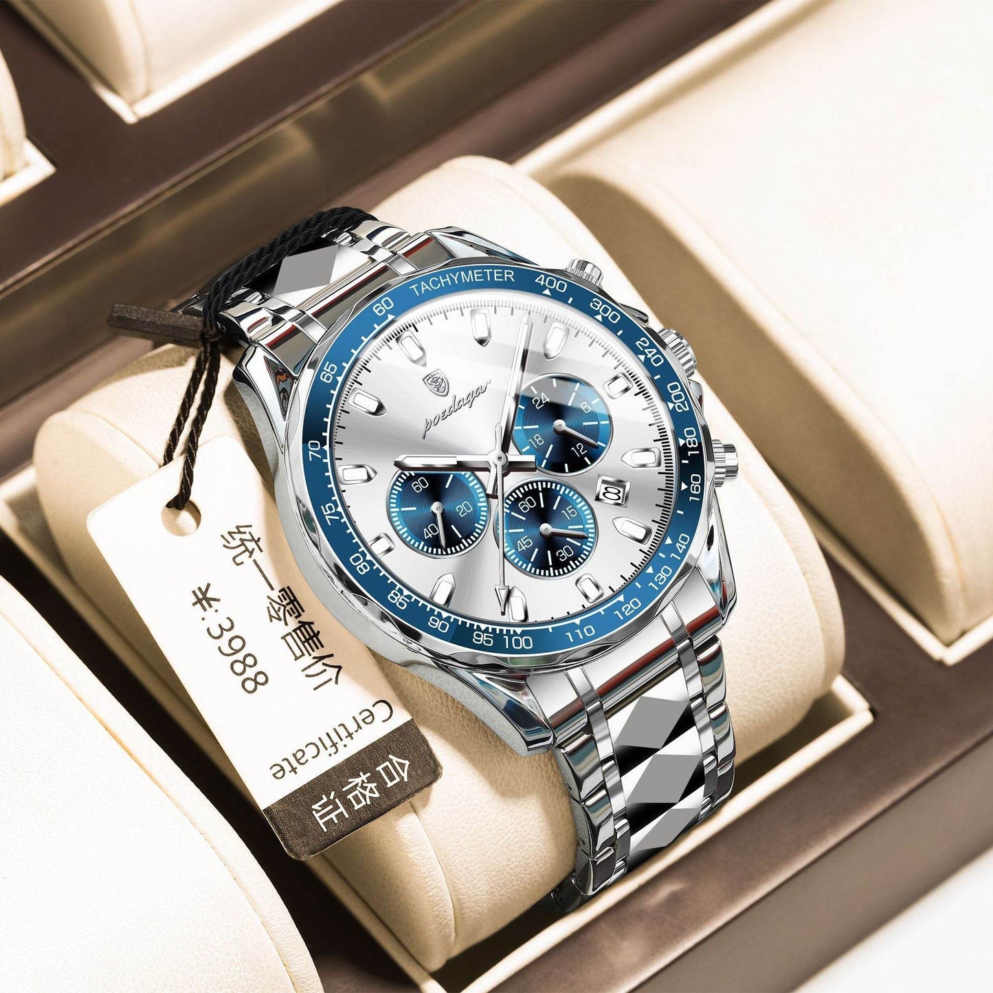 Stylish Waterproof Luminous Men's Quartz Watch - Modern Design 2025 - Buy Center