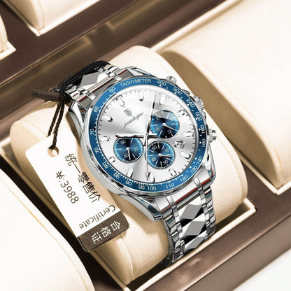 Stylish Waterproof Luminous Men's Quartz Watch - Modern Design 2025 - Buy Center