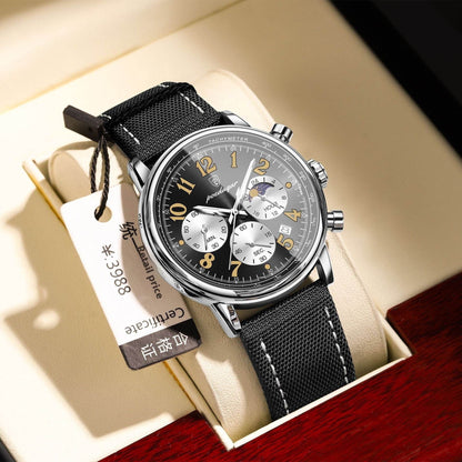 Buycenter Multi-functional Waterproof Quartz Watch - Stylish Casual Design - Buy Center