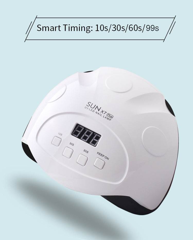 90W Nail Phototherapy Lamp - UV LED Nail Dryer with Multi-Timing - Buy Center