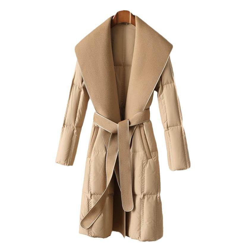 Women's White Duck Down Jacket - Stylish & Warm Winter Coat 2025 - Buy Center