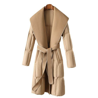 Women's White Duck Down Jacket - Stylish & Warm Winter Coat 2025 - Buy Center