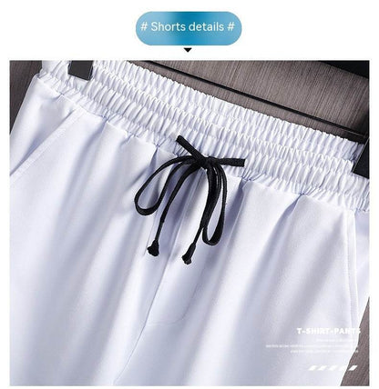 Trendy Plus Size Sports Two-Piece Set - Slim Fit Striped Design for 2025 - Buy Center