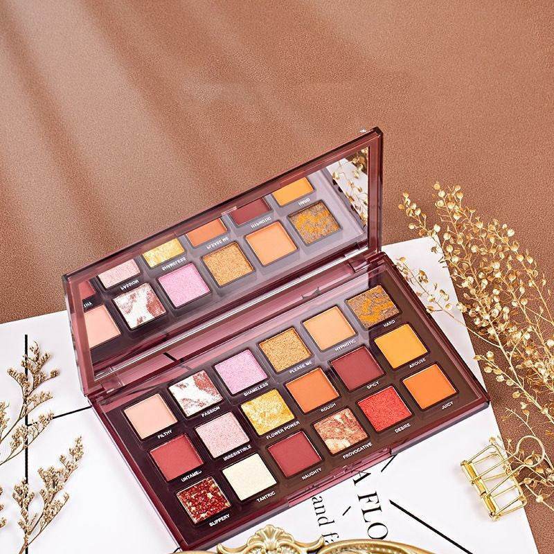 Invert Rose 18 Color Matte Eyeshadow Palette - Versatile Makeup Collection 2025 - Buy Center