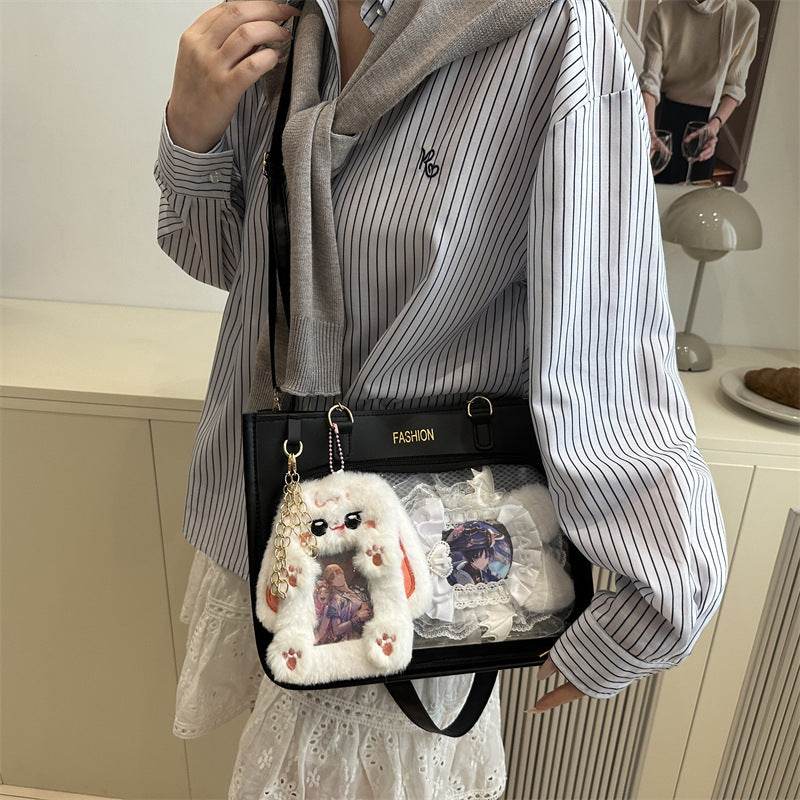 Buycenter Japanese Style Large Capacity Totes - Simple Casual Design - Buy Center