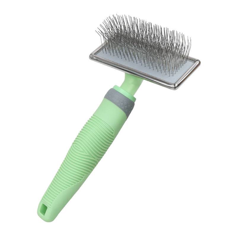 Eco-Friendly Green Pet Comb - Easy Cat Hair Removal & Grooming Tool - Buy Center