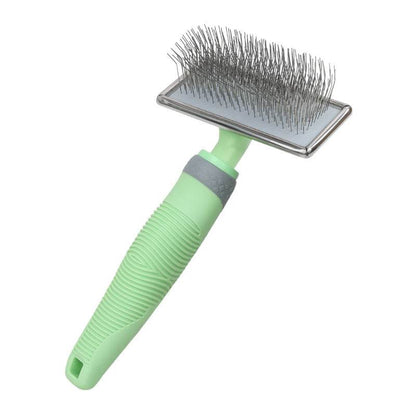 Eco-Friendly Green Pet Comb - Easy Cat Hair Removal & Grooming Tool - Buy Center