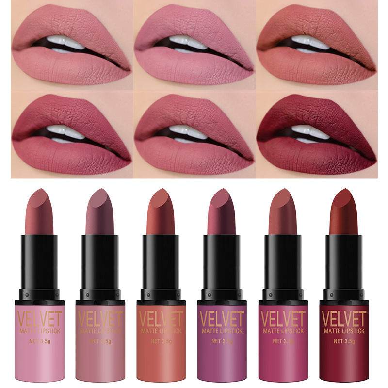 Bullet Matte Lipstick Set - Waterproof, Long-Lasting Shades for Any Occasion - Buy Center