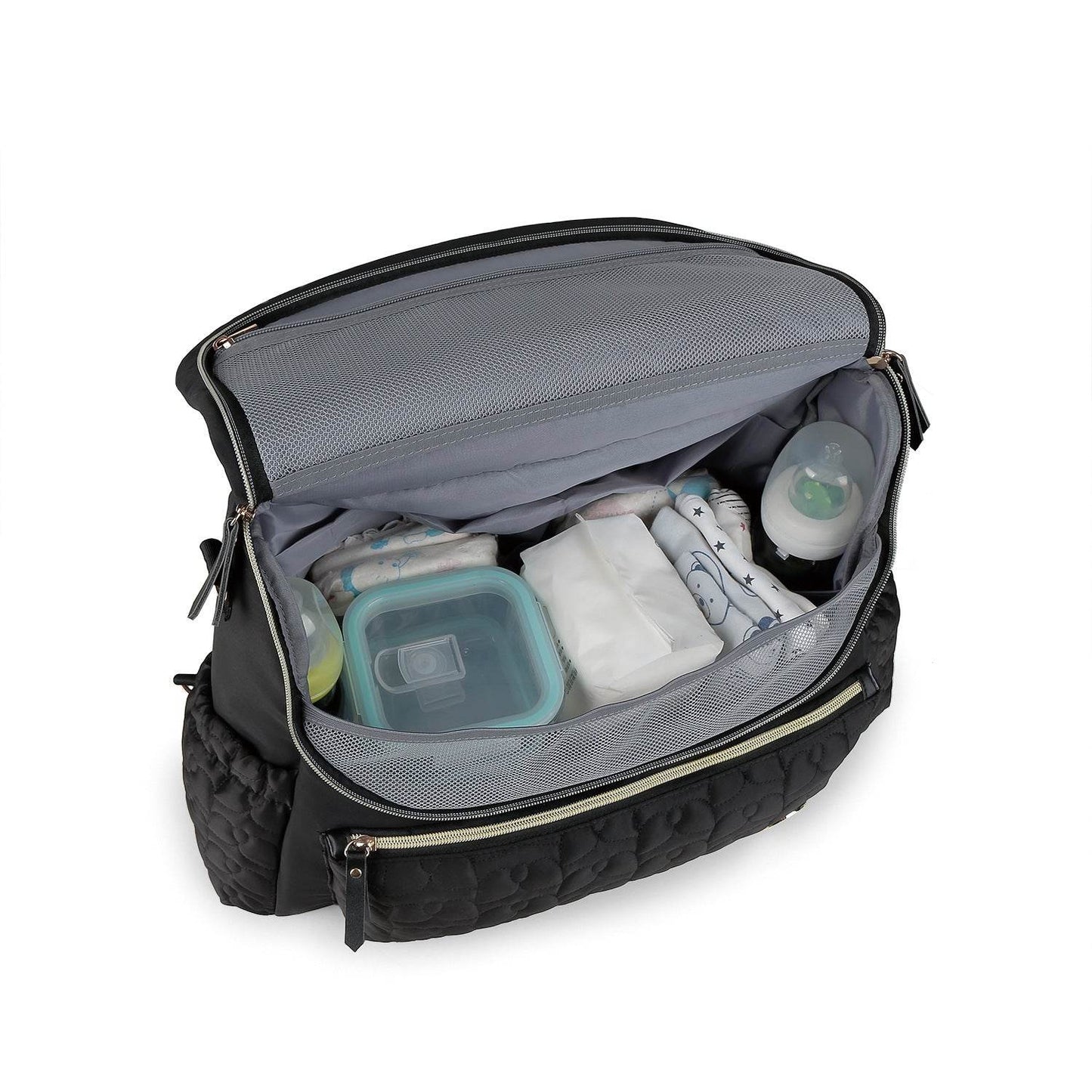 Stylish Waterproof Quilted Mummy Bag - Multi-Functional Shoulder Clutch - Buy Center