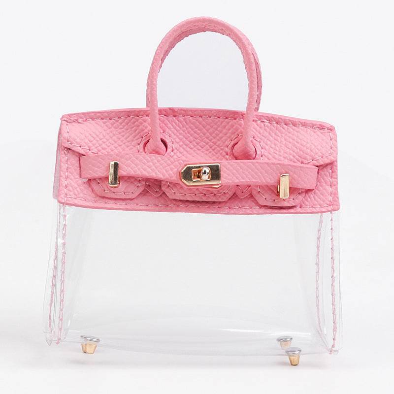 Trendy Transparent Handbag Clutch - Stylish Internet Celebrity Accessory - Buy Center