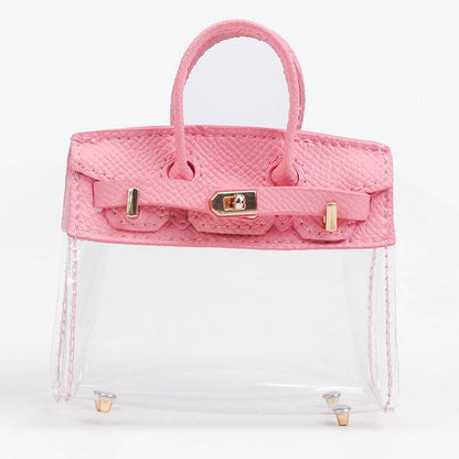 Trendy Transparent Handbag Clutch - Stylish Internet Celebrity Accessory - Buy Center