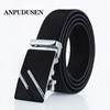 Men's Automatic Leather Buckle Belt - Premium Stylish Business Accessory - Buy Center