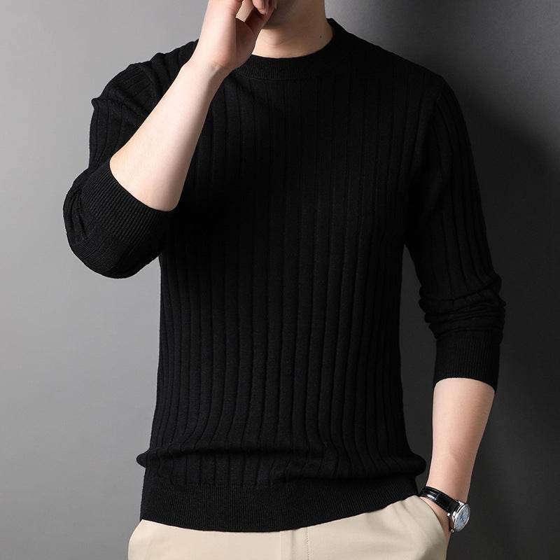 Buycenter Men's Round Neck Pullover - Stylish Knitwear for 2025 - Buy Center