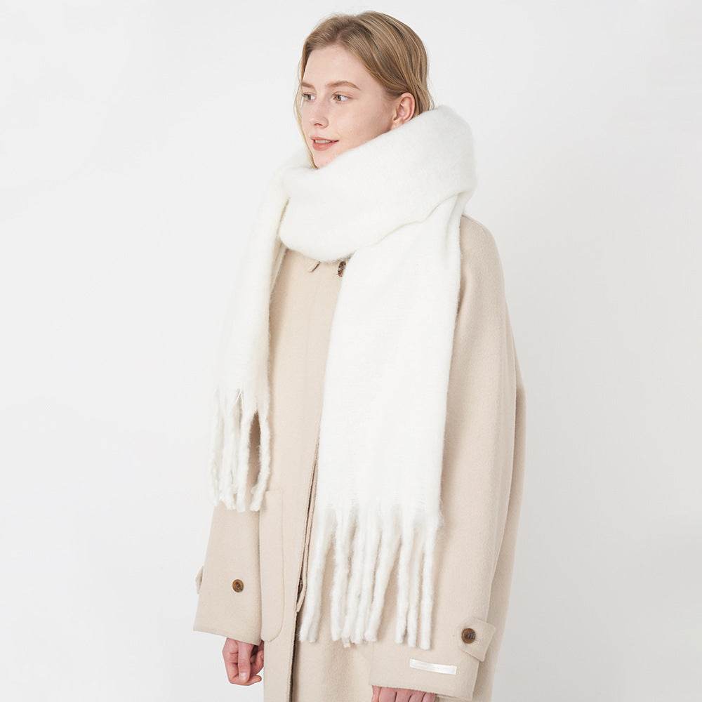 All-Match Cashmere-Like Tassel Scarf for Women - Warm & Stylish Accessories - Buy Center